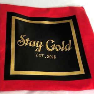 Stay Gold Red Long Sleeve